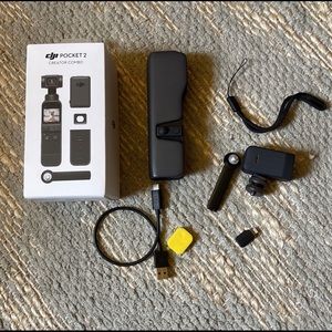 DJI - Pocket 2 Creator Combo 3-Axis Stabilized Handheld Camera